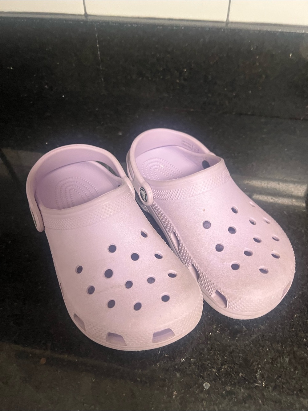 CROCS Kids' Light Purple Slip-On Clog